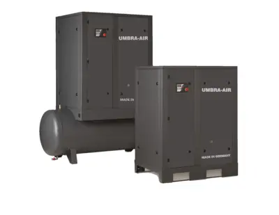 Skruekompressor UMBRA-AIR 7,5 kW 8 bar 500 ltr beh.