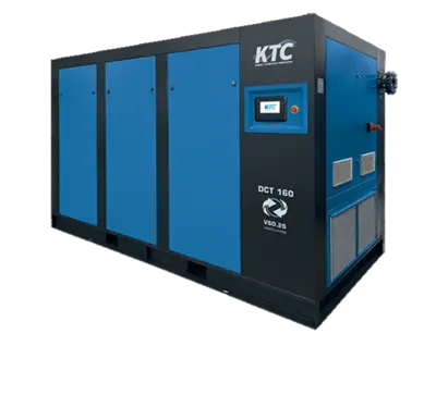 Skruekompressor KTC - 2-trin 55 kW med fast hastighed
