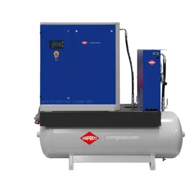 Skruekompressor Airpress APS 20 IVR X G3 COMBI DRY 500 Ltr. m. Køletørrer