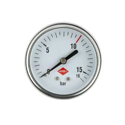 Manometer Airpress 1/4" 16 bar Ø63 mm