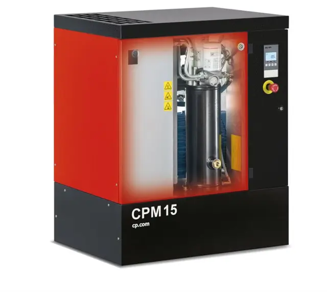 Leasing 690 DDK pr mrd Skruekompressor Chicago Pneumatic CPM 15kw 10 bar
