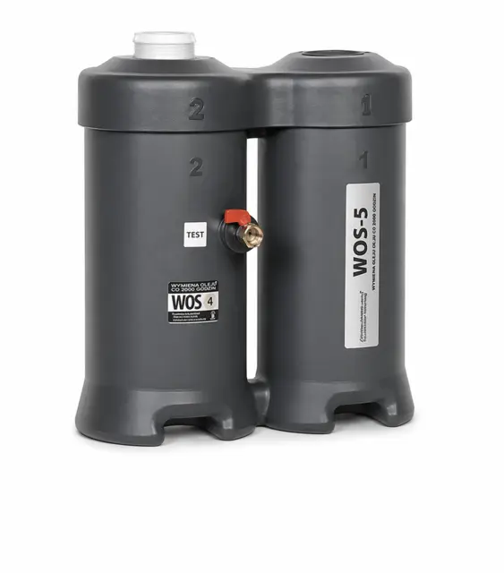 Olie/vand separator max 5m³/min