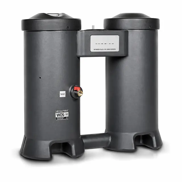 Olie/vand separator max 20m³/min