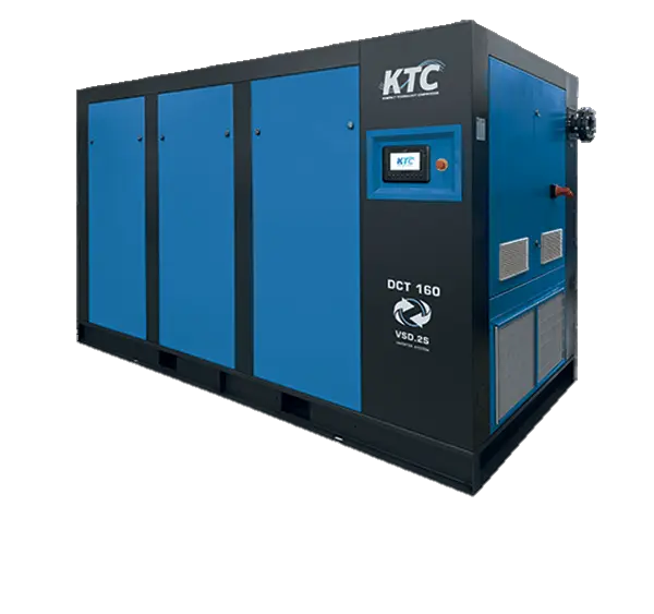 Skruekompressor KTC - 2-trin 55 kW med fast hastighed