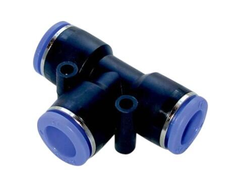 Push-in T-stykke reduceret