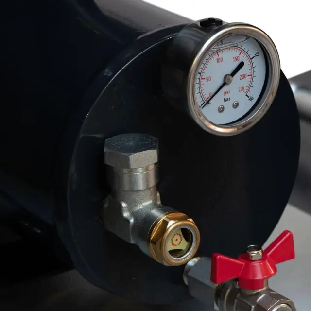 Skruekompressor PremiumPower 10 TD500 - 7,5 kW m. beholder og køletørrer