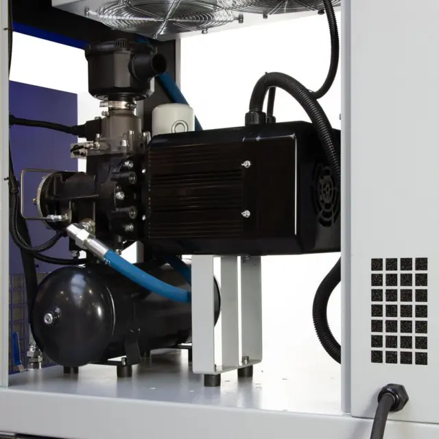 Skruekompressor PremiumPower 15 TD270 - 11 kW m. beholder og køletørrer