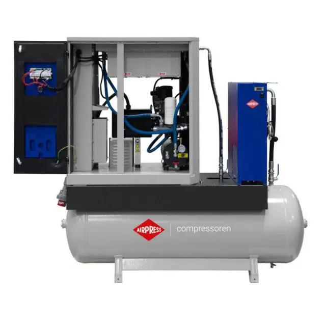 Skruekompressor Airpress APS 15 IVR X G3 COMBI DRY 500 Ltr. m. Køletørrer