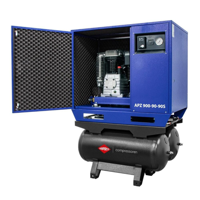 Stempelkompressor Airpress silent APZ 900-90-90S