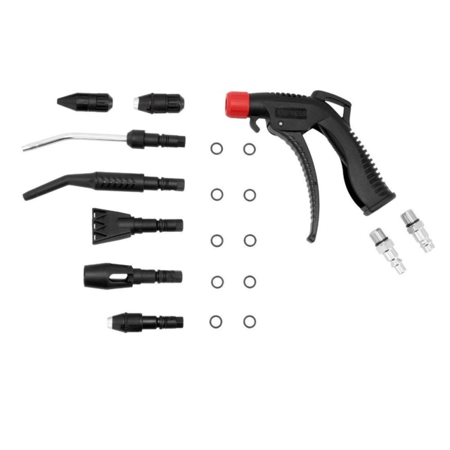 Blæsepistol Airpress - sæt med 7 dyser 1/4"