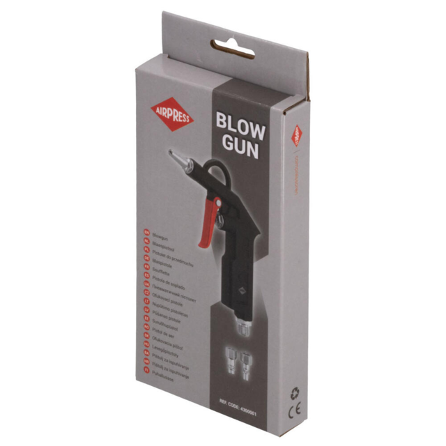 Blæsepistol Airpress plugin-tilslutning