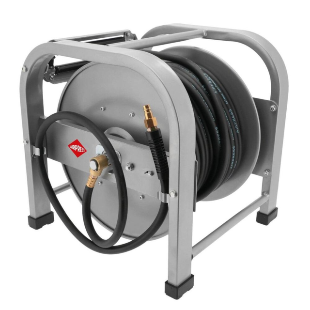 Slangeopruller Airpress gulvmodel 20 bar 30m 1/4" 14x8mm