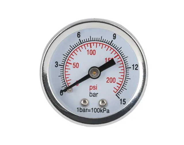 Manometer 1/8" 15 bar Ø40 mm