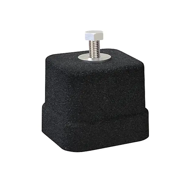 UmbraTec 70 gummifødder 70X70X60 mm, sæt af 4 stk