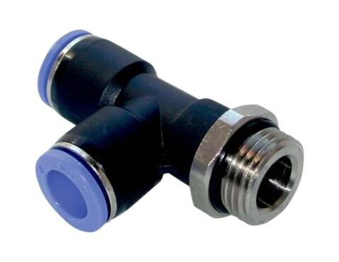 Push-in T-stk swivel · MS/PBT