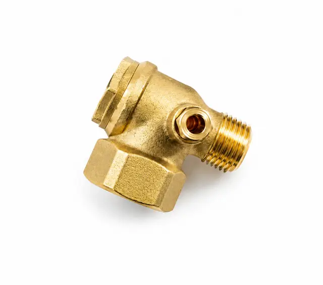 Kontraventil 1/2" udvendig x 3/4" indvendig – Viton – 16 bar