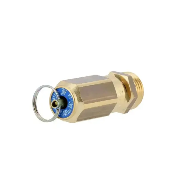 Sikkerhedsventil 1/2" 10,5 Bar