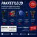 PAKKETILBUD – Komplet trykluftpakke med oprullere og luftslagnøgle