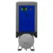 Skruekompressor APS 7.5 Combi Dry X - 5,5 kW m. beholder og køletørrer