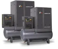 Skruekompressor UMBRA-AIR 15 kW 8 bar - køletørrer - 500 ltr beh