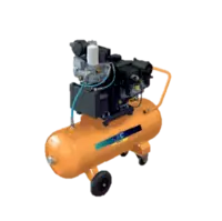 Skruekompressor transportabel med beholder KPM 5H