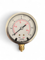 Manometer ned Ø63 - 0-6 bar
