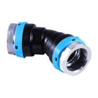 Umbra-Pipe 45° bøjning