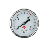 Manometer Airpress 1/4" 16 bar Ø63 mm