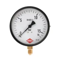 Manometer Airpress 1/4" 16 bar Ø100 mm