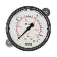 Manometer Airpress 1/4" 0-16 bar Ø63 mm