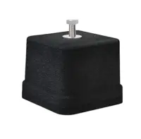 UmbraTec 100 gummifødder 100X100X80 mm, sæt af 4 stk.