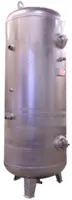 90 ltr. Galvaniseret lodret beholder 11 bar.